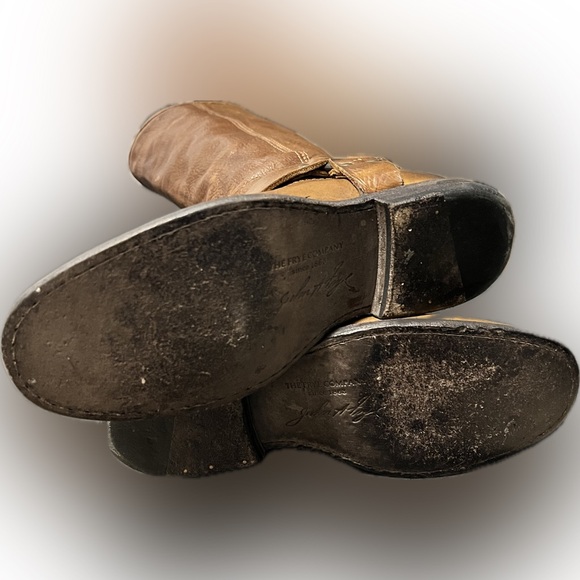 Frye Phillip Harness Tall Leather Harness In Cognac, 7 - Picture 8 of 9